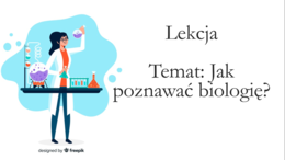 Jak poznawać biologię - klasa 5 prezentacja