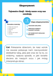 Eksperymenty: Złudzenia optyczne