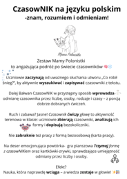 Czasownik na języku polskim - klasa 4.