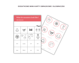 Kids Can 1 Unit 4 Body Parts Karty Pracy Dodatkowe zadania utrwalające Powtórzenie Klasa Pierwsza Części ciała  Zadania Słuchanie Czytanie Mówienie Pisanie