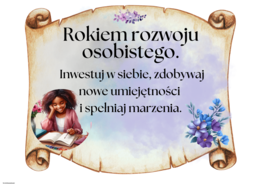 2025 - TEN ROK BĘDZIE... - gazetka motywująca