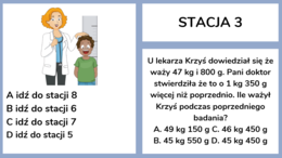 Stacje zadaniowe - liczby na co dzień, obliczenia praktyczne