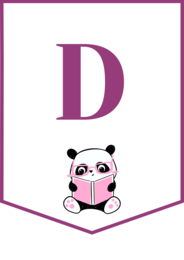 DZIEŃ PANDY – girlanda – napis – gazetka – wersja 3