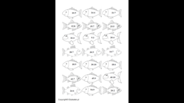 Matematyczne rybki – mnożenie i dzielenie