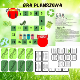 EKO GRA PLANSZOWA / DZIEŃ ZIEMI / EKOLOGIA