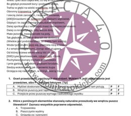 "Pan Tadeusz". Fragment ks. IV. Matecznik – Czytanie ze zrozumieniem - zestaw zadań dla uczniów klas 7–8