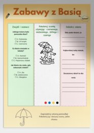 Opowiadanie pt. "Basia i deszczowy dzień"