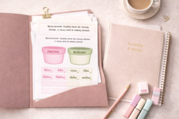 Materiał ćwiczeniowy z języka polskiego – Róża i róża