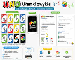 UNO - Ułamki zwykłe  klasa 4,5