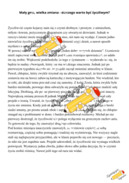 Mały gest, wielka zmiana - dlaczego warto być życzliwym? ZAJĘCIA WYCHOWAWCZE 4-6