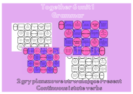 Together 6 unit 1 grammar board games