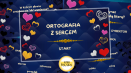 Ortografia - zadania z sercem, nie tylko na walentynki