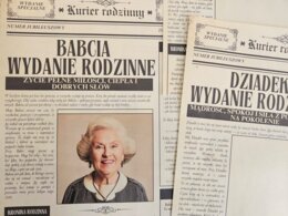 Dzień Babci i Dziadka - laurka, gazeta