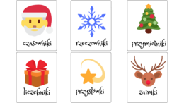 Język polski. Karty świąteczne