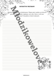 Wiosenny pakiet edukacyjny-samodzielne tworzenie wypowiedzi pisemnej oraz świadome formułowanie myśli