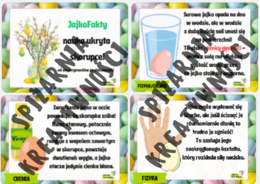 JajkoFakty – materiał na gazetkę ścienną w tematyce Wielkanocy 🐣🥚