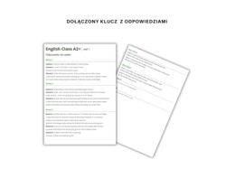 Gramatyka klasa 7: czas Present Simple Przysłówki Częstotliwości na podstawie English Class A2+ Unit 1