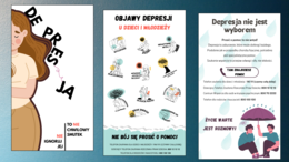 Plakaty o depresji do szkoły i gabinetu nauczycielskiego – edukuj, wspieraj, reaguj!