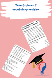 Teen Explorer 7 – Unit 1 – vocabulary revision
