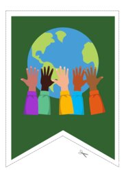 Girlanda na Dzień Ziemi