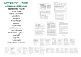 Polonistyczne karty pracy klasy 2-3