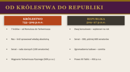 Prezentacja PowerPoint „Starożytny Rzym”