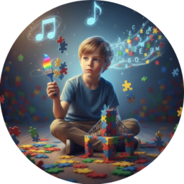 Gazetka na temat Autyzmu| Zawiera plakat 4 x A4 | Idealna jako edukacyjna i wspomagająca dekoracja klasy lub korytarza| Całoroczny materiał