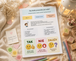 Czy każde przezwisko jest miłe? – historyjki obrazkowe