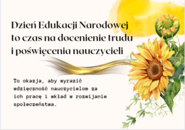 Dzień Edukacji Narodowej- piękne grafiki na gazetkę