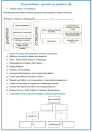 Powtórz przed egzaminem - równoważnik zdania, zdanie pojedyncze i złożone (współrzędnie i podrzędnie)