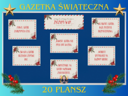 🎄 GAZETKA „Życzymy Wam…” – świąteczna dekoracja pełna emocji