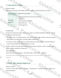 DZIEŃ ZIEMI - 20 pomysłów na warsztaty dla klas 1-3; scenariusz, konspekt, doświadczenia, przyroda, ekologia