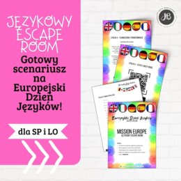 Językowy Escape Room „Mission Europe” – gotowy scenariusz na Europejski Dzień Języków! - Konkurs