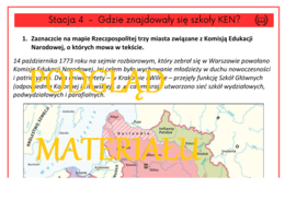 Komisja Edukacji Narodowej - stacje zadaniowe