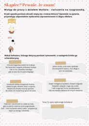 Karty pracy do lektury "Skąpiec" Molier