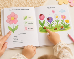 Wiosna budzi ogród – książeczka obrazkowa dla 3–4-latków