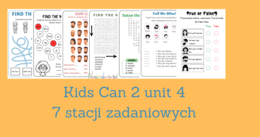 Kids Can 2 unit 4 stacje zadaniowe