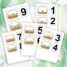 Liczenie wielkanocne - 1 do 10