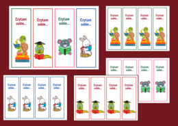 DZIEŃ KSIĄŻKI – zakładki do książek – zakładka – biblioteka – wersja 3