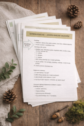 Scenariusz lekcji. O lasach ks. Jan Twardowski