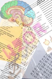 KARTY PRACY LEWA I PRAWA PÓŁKULA MÓZGU