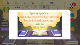 Mistrz  Poprawnej Polszczyzny - gra planszowa Genilly