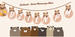 Girlanda na Dzień Pluszowego Misia