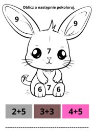 Matematyka - Koduj, Koloruj i Licz! Mega Pakiet 40 Kart Pracy