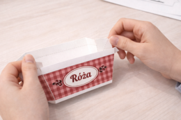 Wycinanka. Koszyk Róży