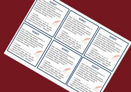 SONET - cechy - wklejka - liryka