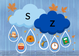 JESIENNY DESZCZ RÓŻNICOWANIE GŁOSEK