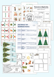 "od Świąt do Nowego Roku" - zakładka do książki, "ja mam, kto ma?...", memory, komiks, wyobraźnia - zadania na 5 dni!