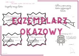 Kąty przyległe, wierzchołkowe, Kąty utworzone przez 3 proste notatka do uzupełnienia