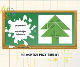 Przymiotnik najważniejsze informacje tangram choinka